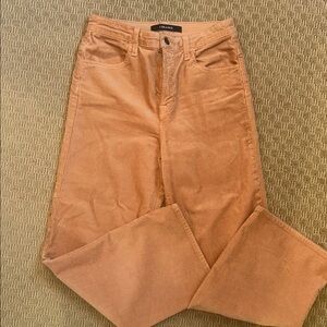 J Brand Light Brown / Orange  Corduroy Trousers